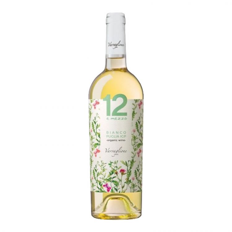 Varvaglione Bianco Puglia 12 e mezzo BIO Organic, 12,5% 2024 0,75 l