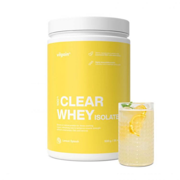 Vilgain Clear Whey Isolate lemon splash 500 g