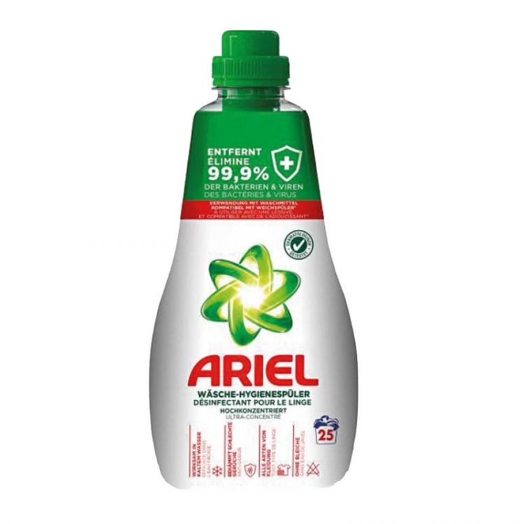 Ariel Hygienická dezinfekční aviváž 1 L (25 prani)