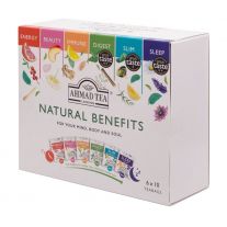 Ahmed Tea Natural Benefits kolekcia čajov 60 porcií 90 g