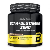 Biotech USA BCAA + Glutamine Zero Broskyňový ľadový čaj 480g