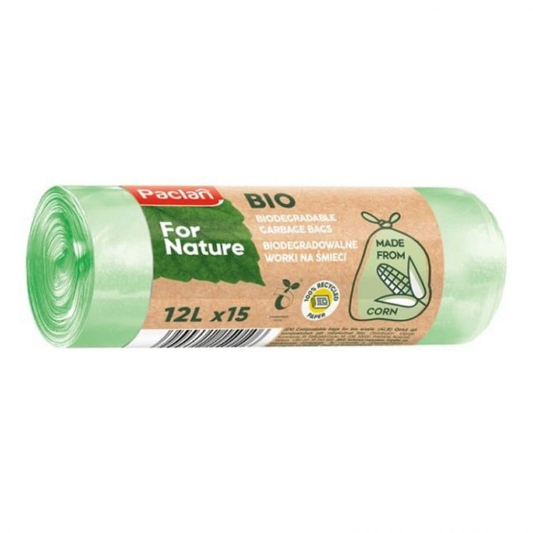 Paclan Vrecia do koša For Nature na BIO 12L-15ks