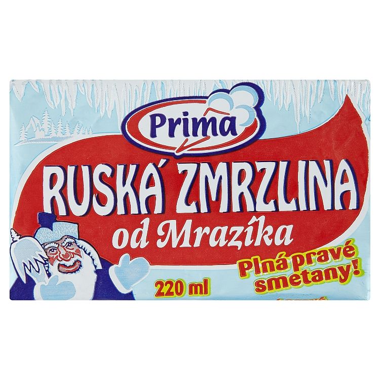 Prima Ruská zmrzlina Mrazík 220 ml