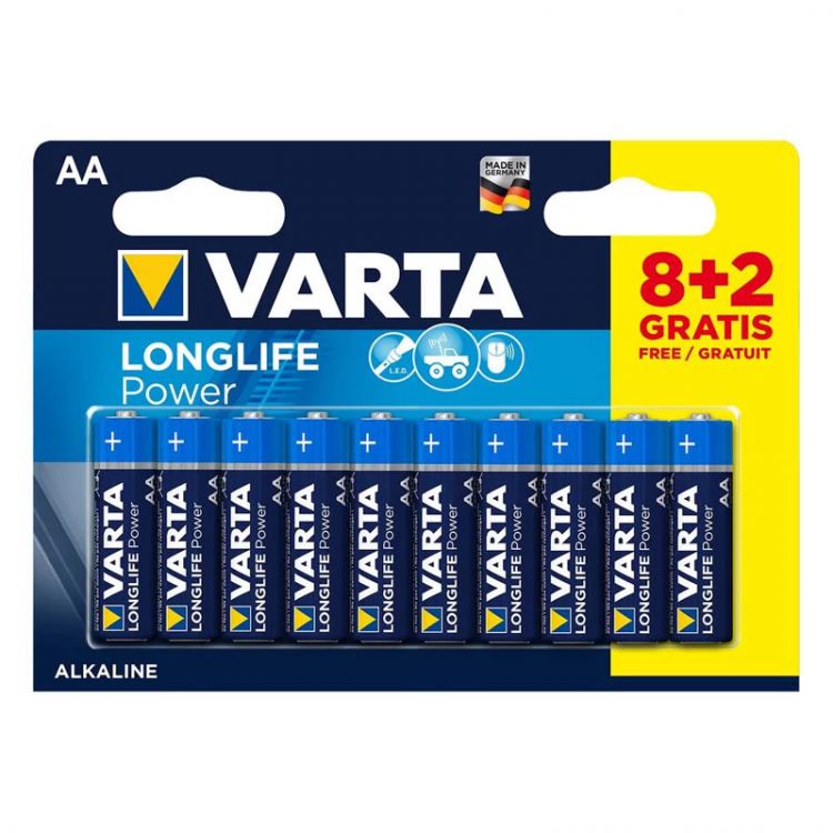 Longlife Power 8+2 AA