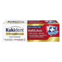 Kukident fixačný krém na zubné náhrady extra silný 40g