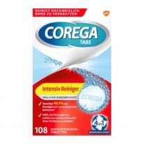 Corega intentívne čistiace tablety, 108 kusov