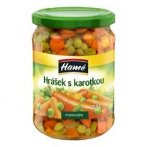 Hamé Hrášok s karotkou 510g