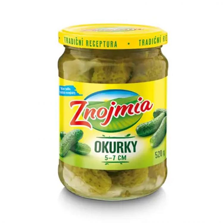 Znojmia Uhorky 5-7cm 520g