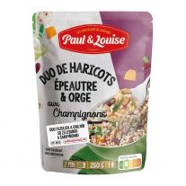 Paul&Louise Duo fazuliek a  obilnín so zeleninou a šampionmi 250g