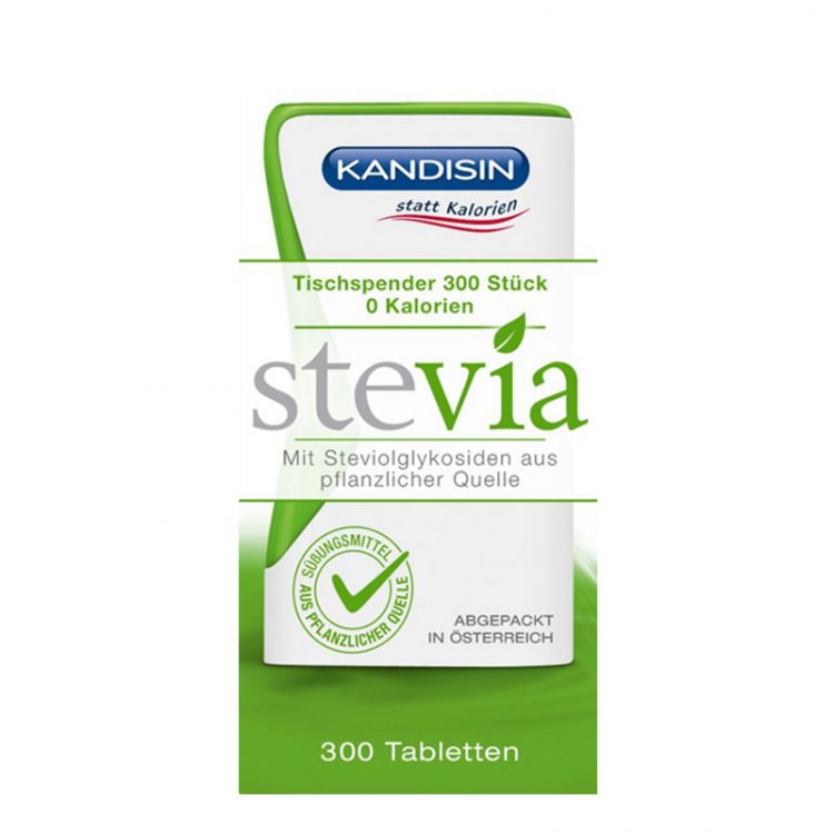 KANDISIN Stevia 300 tabliet