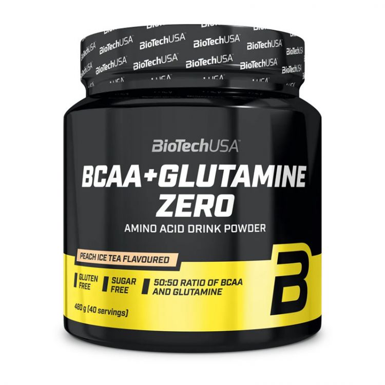 Biotech USA BCAA + Glutamine Zero Citrón 480g