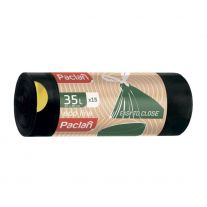 Paclan Vrecia do koša zaťahovacie ECO 35L-15ks