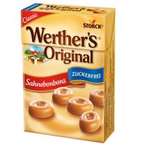 Werther's Original smotanové karamelky bez cukru 42g