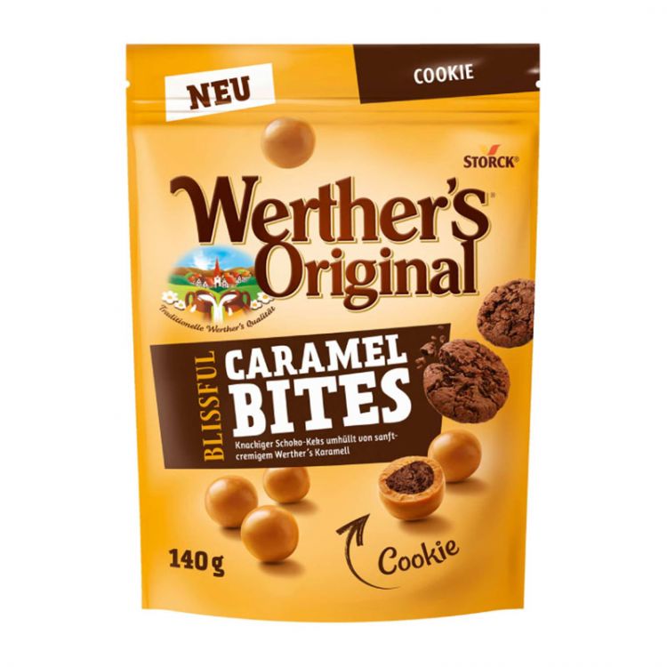 Werther's Original Caramel Bites Cookie 140 g
