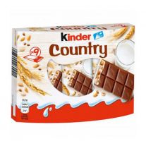 Kinder Country mliečna čokoláda s mliečnou náplňou a cereáliami 9 x 23,5g