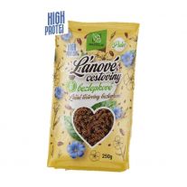 Najtelo Ľanové cestoviny paleo bez lepku 250g  žlté vretená