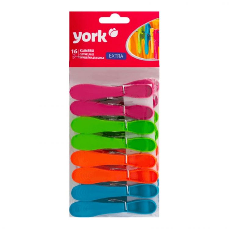 York štipce na bielizeň 16 ks