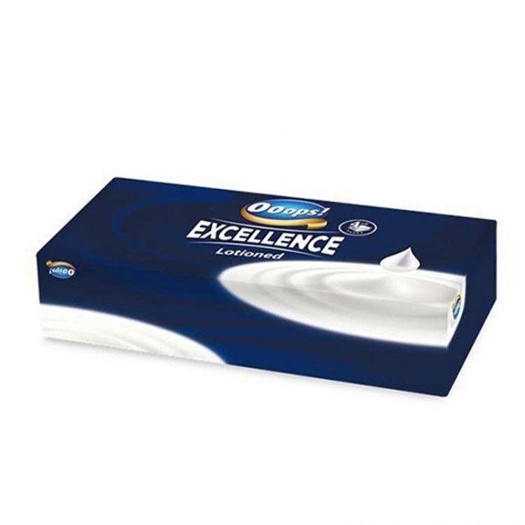 Ooops! Vyťahovacie vreckovky Excellence 80ks/4vrstv