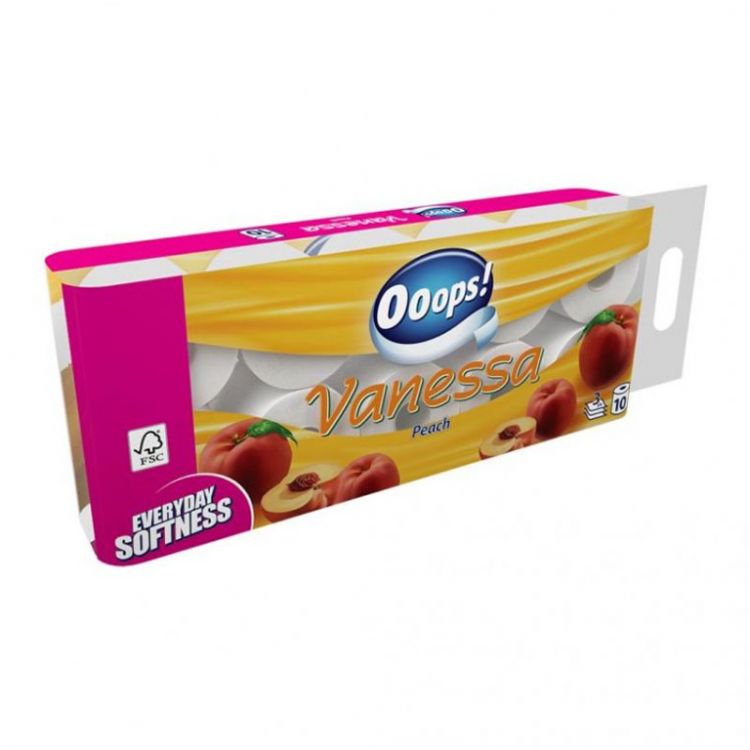 Ooops! Toaletný papier Everyday Peach 3vrstv/10 rol