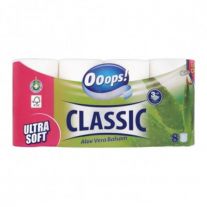 Ooops! Toaletný papier Classic Aloe Vera 8rol/3vrstv