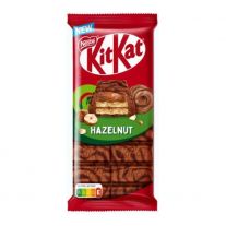 KitKat tabuľka Hazelnut s mliečnou a horkou čokoládou, s oblátkou a lieskovoorieškovou náplňou 99g