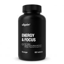 Vilgain Energy & Focus Tabs pomaranč 60 tabliet