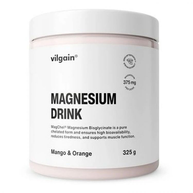 Vilgain Magnesium Drink Mango a pomaranč 325 g