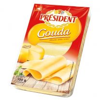 Président Gouda plátky 100 g