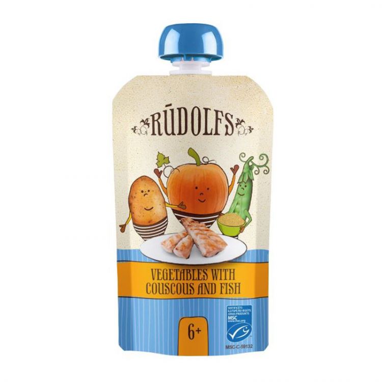 Rudolfs Pyré Zelenina, Kuskus a Ryba 110g