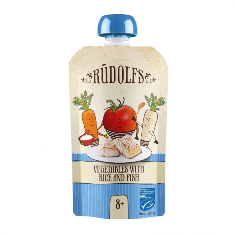 Rudolfs Pyré Zelenina, Ryža a Ryba 110g