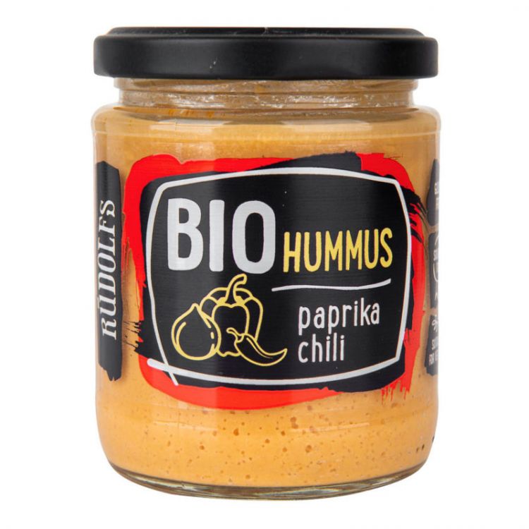 Rudolfs BIO Humus Paprika a Čili 230g