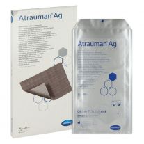 Atrauman Ag Nepriľnavé bariérové krytie s obsahom striebra, 10 x 20 cm, 3ks