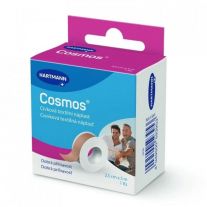 Cosmos Cievková náplasť na fixáciu obväzov a ovínadiel pevná 2,5cm x 5m