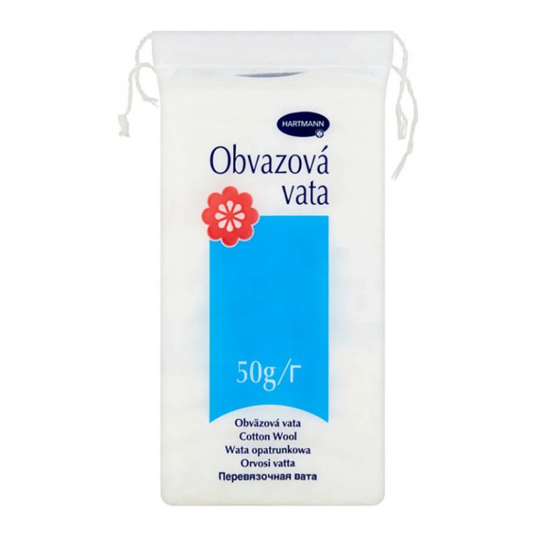 Vata obväzová 50g MDR