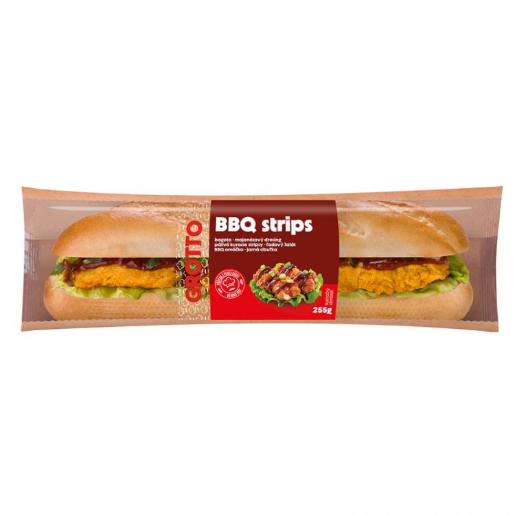 Grotto Bageta BBQ strips 220g