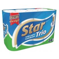 Ooops! Star Trio toaletný papier 24rol/3vrstv.