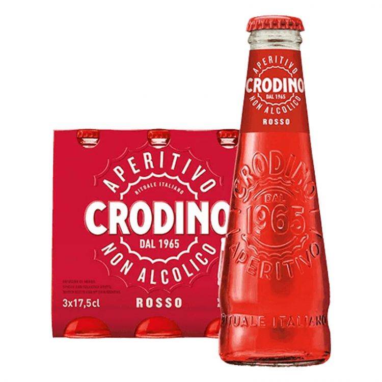 Crodino Rosso aperitív nealkoholický 3 x 175 ml