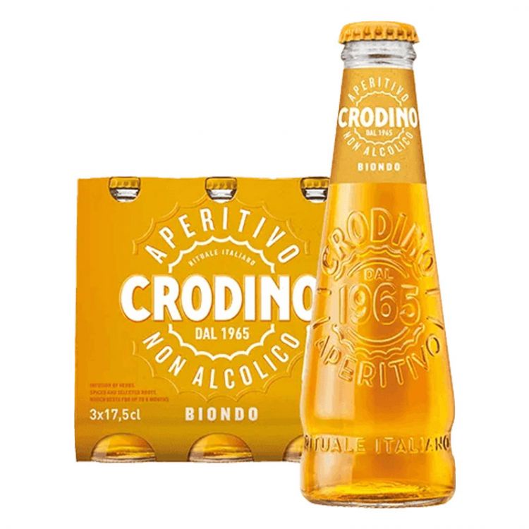 Crodino Biondo aperitív nealkoholický 3 x 175 ml