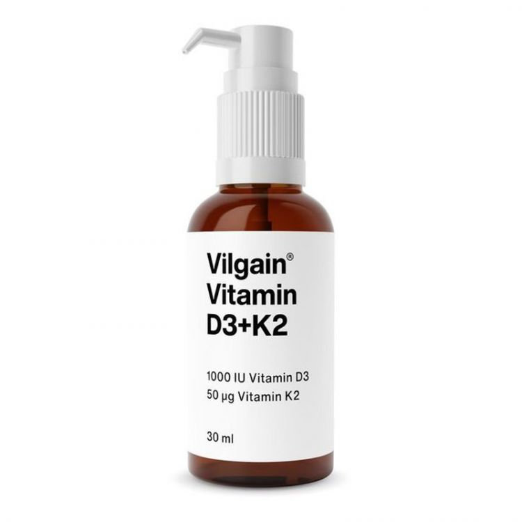Vilgain Vitamín D3+K2 30 ml