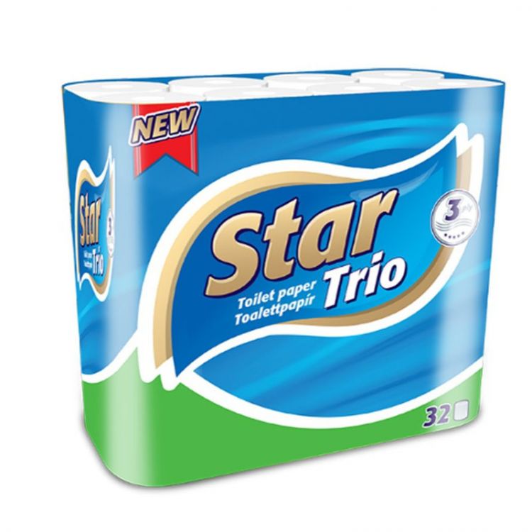 Ooops! Star Trio Toaletný papier 32rol/3vrstv