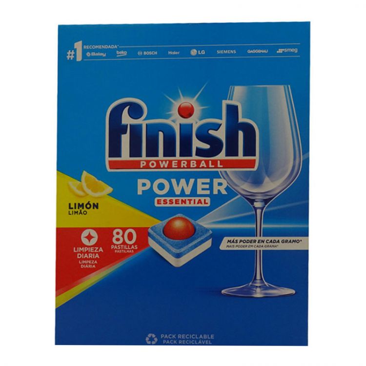 Finish tabs 80ks Power Essential Lemon