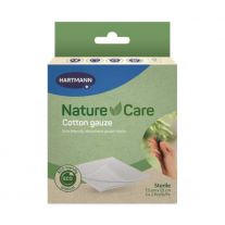 Hartmann NatureCare bavlnený gázový kompres 7,5 x 7,5cm, 10ks