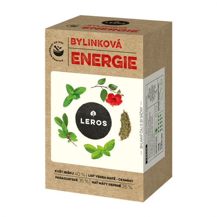 Leros Bylinková energia 20x2g