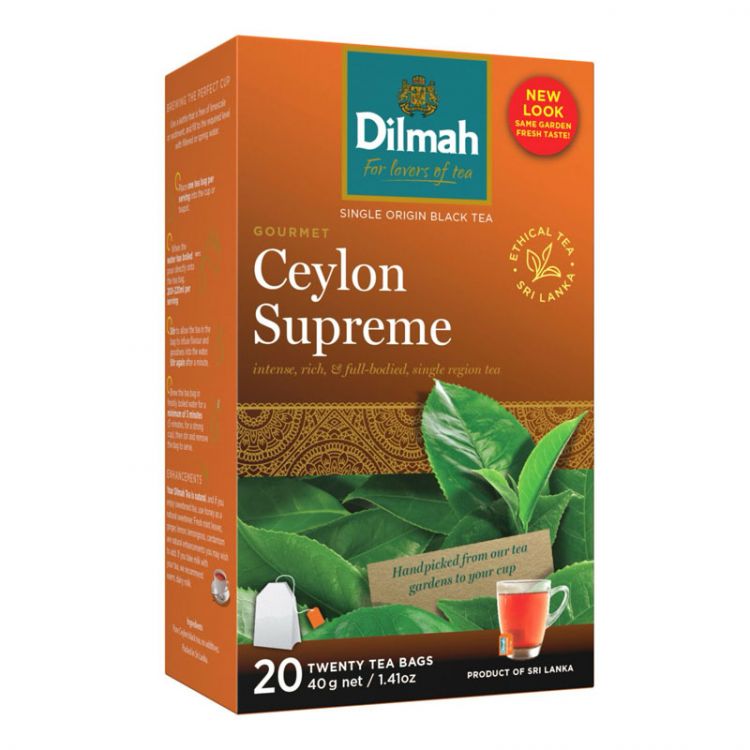 Dilmah čaj čierny Ceylon Supreme 40g