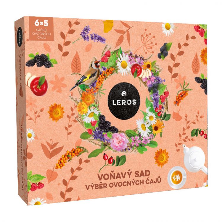 Leros Darčeková kazeta Voňavý sad 6x5n.s.