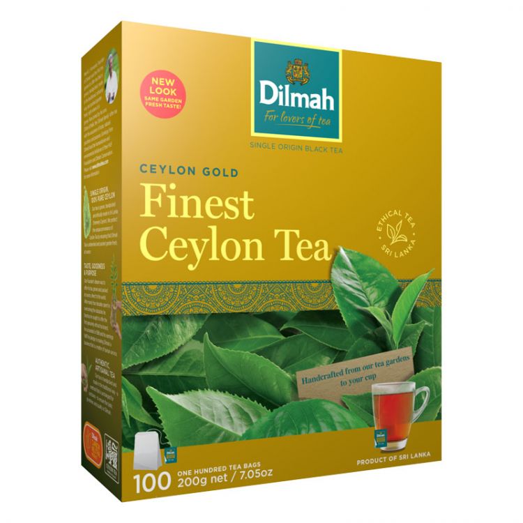 Dilmah Čaj čierny Ceylon Gold 100x2g
