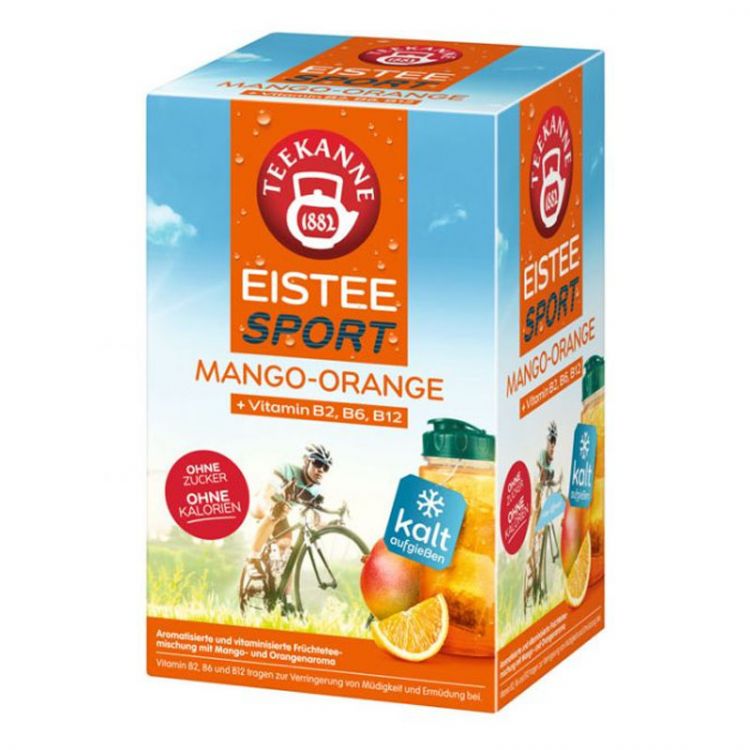 TEEKANNE Eistee Sport Mango-pomaranč 45g