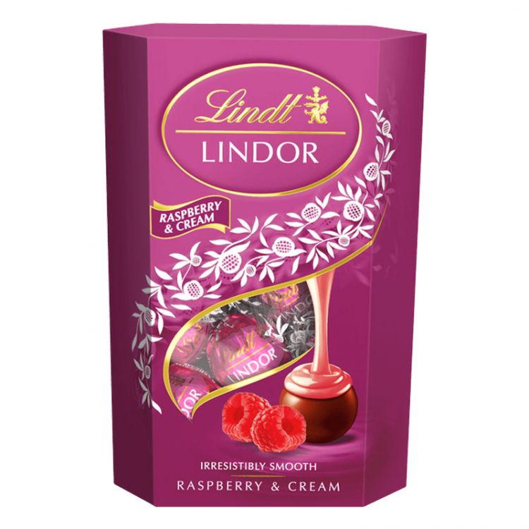 Lindor Raspberry & Cream 200g