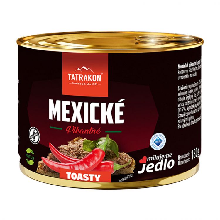 TATRAKON Mexické toasty 180g