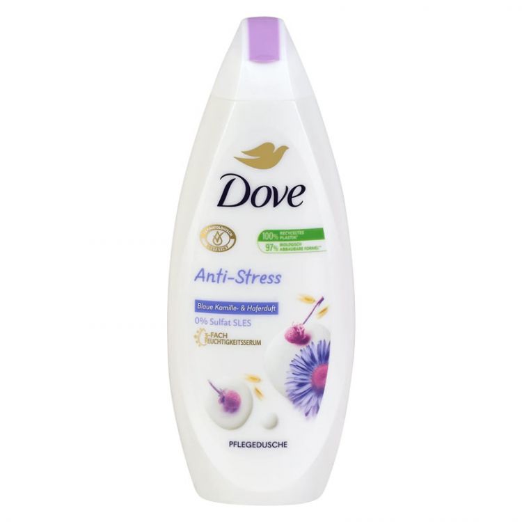 Dove shower gel 250 ml Anti-stress Blue Chamomile&Oat Milk
